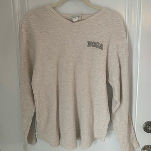 Men’s Boca Waffle Long Sleeve Tee - Size M/L